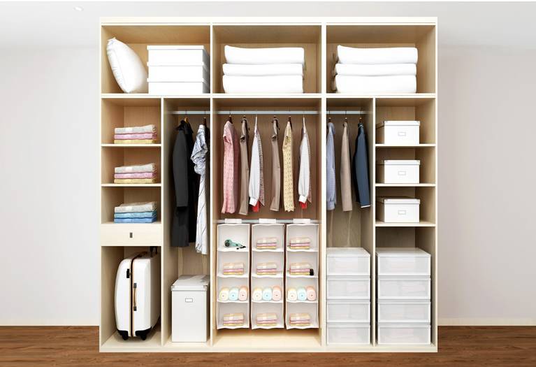 衣柜格局設計劃分技巧，衣柜尺寸怎么劃分好