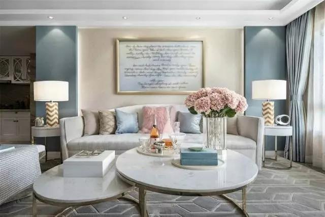 110平方簡(jiǎn)歐裝修風(fēng)格案例介紹，浪漫典雅，很有氣質(zhì)