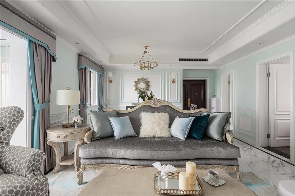 125平方美式裝修風(fēng)格案例介紹，淺色為主，低調(diào)輕奢！