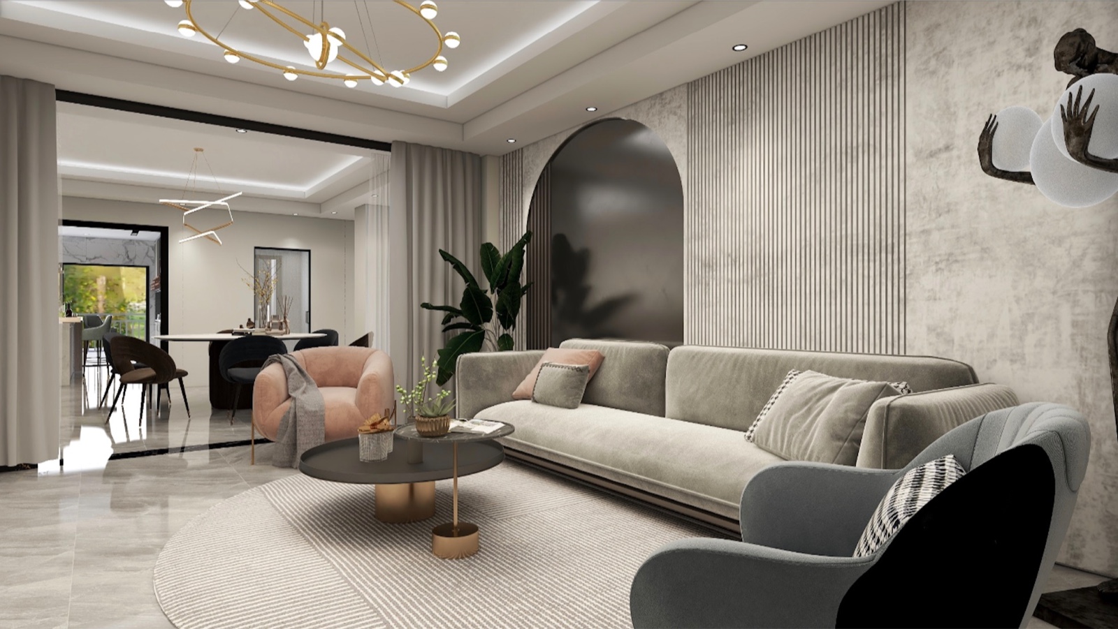 85現(xiàn)代三房裝修效果圖,小三房現(xiàn)代風(fēng)格裝修案例