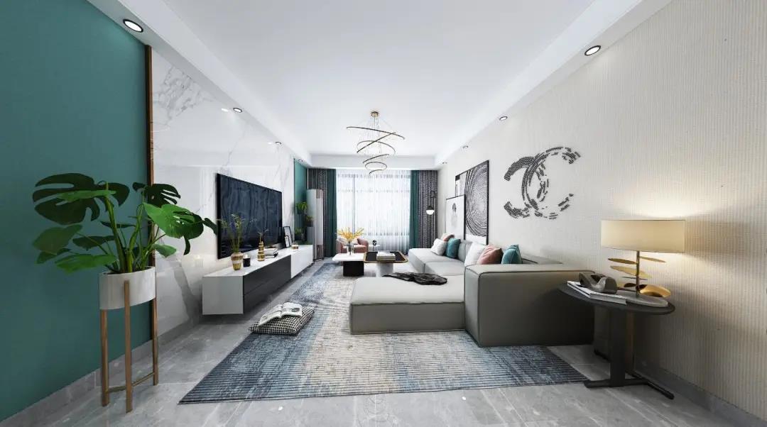 110㎡現(xiàn)代風(fēng)格，品味溫潤有度的質(zhì)感生活