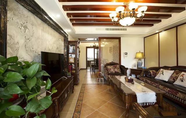 130㎡異域東南亞風(fēng)格裝修案例，讓生活變成度假