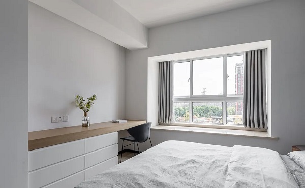 92平米現(xiàn)代簡約設計，不做電視柜更簡練舒適