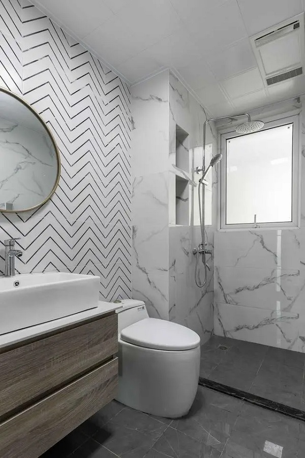 92平米現(xiàn)代簡約設計，不做電視柜更簡練舒適