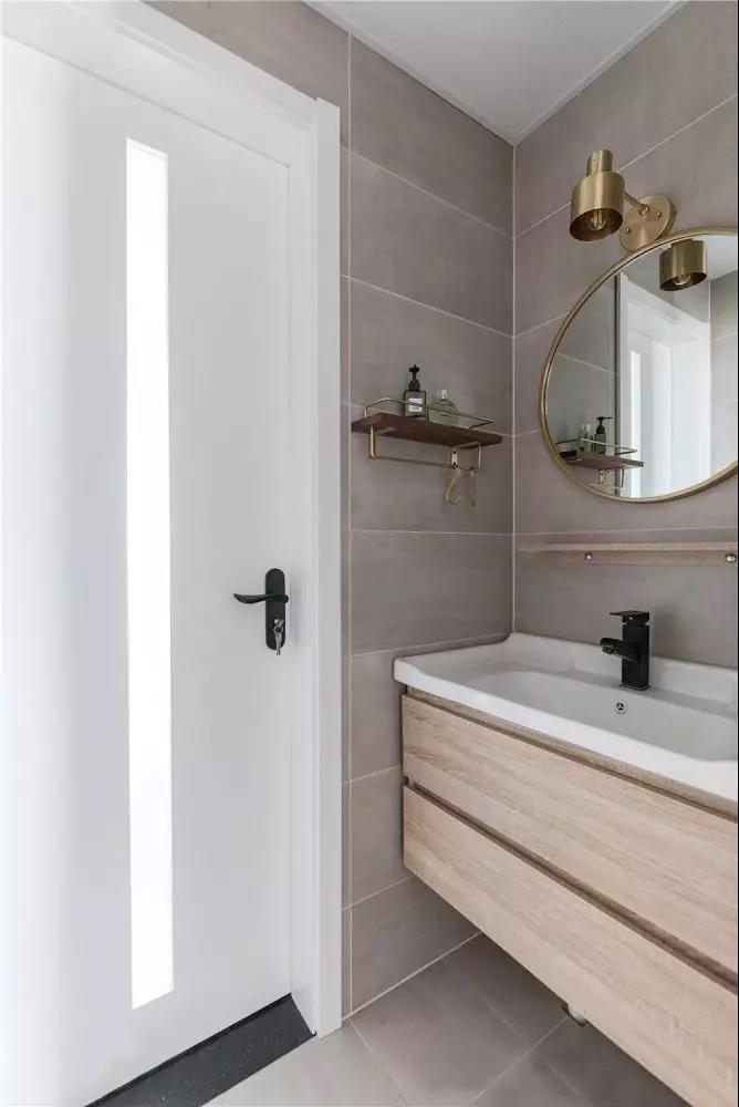 92㎡簡約北歐風(fēng)格新房裝修，開放式書房通透明亮！