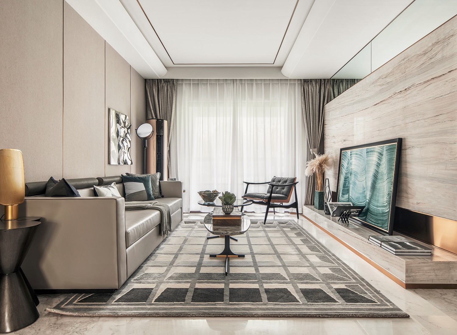 125平混搭三房裝修風(fēng)格，簡(jiǎn)約又不簡(jiǎn)單