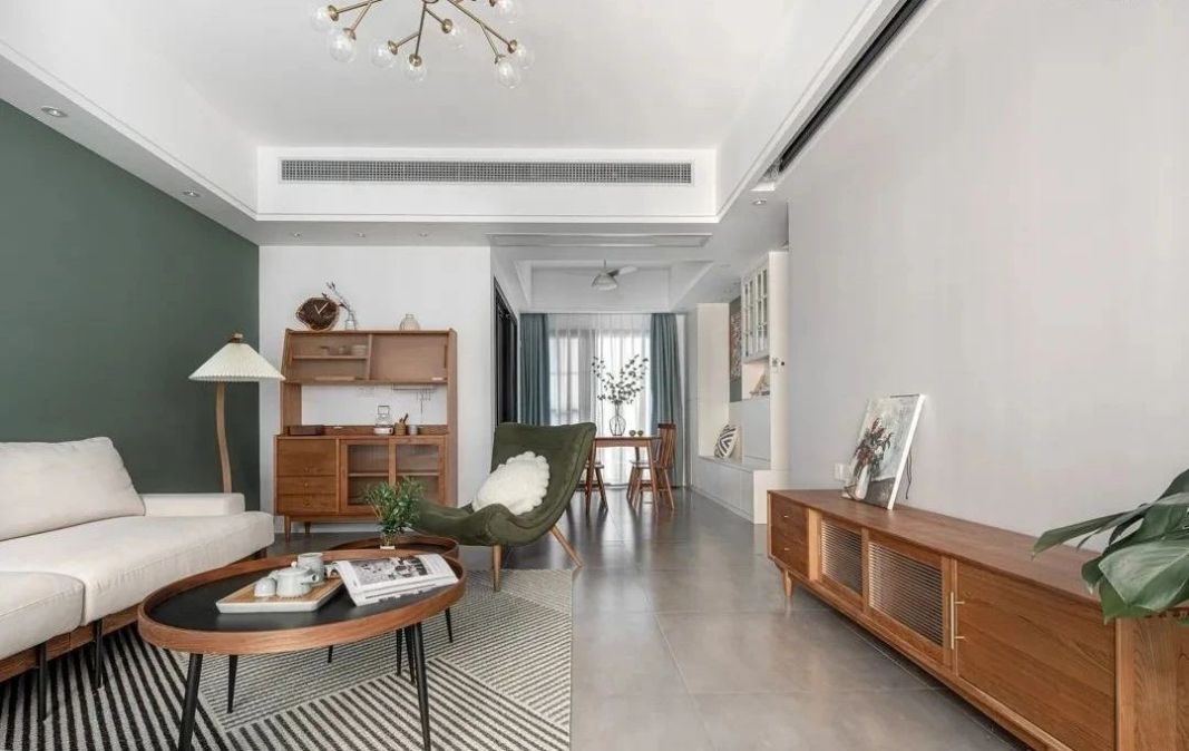 119現(xiàn)代四房裝修案例，現(xiàn)代簡約[柔時光]風格