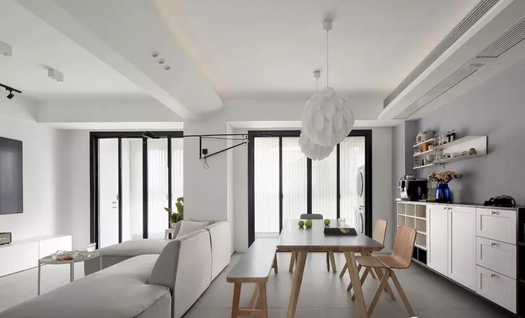 121m2四房時(shí)尚簡約風(fēng)裝修，對(duì)未來生活的暢想