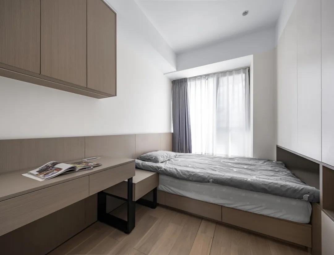 106㎡現(xiàn)代風(fēng)格裝修，收納柜設(shè)計太強了！