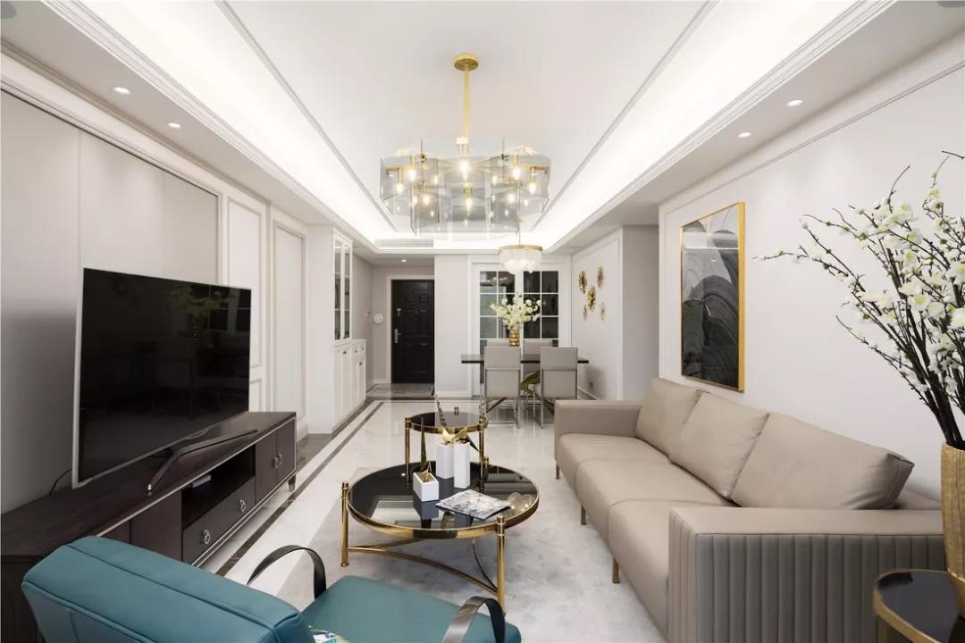 116㎡美式風(fēng)格裝修，當(dāng)代年輕人的時(shí)尚追求！