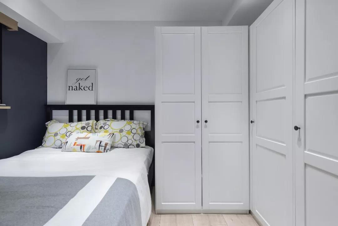 126㎡美式混搭風(fēng)格新房裝修，藍(lán)白配色太清爽了！