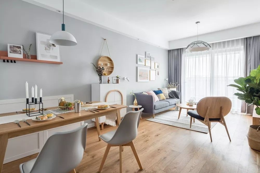 天驕福邸89㎡北歐風(fēng)三居，這個(gè)小家超級(jí)舒適愜意！