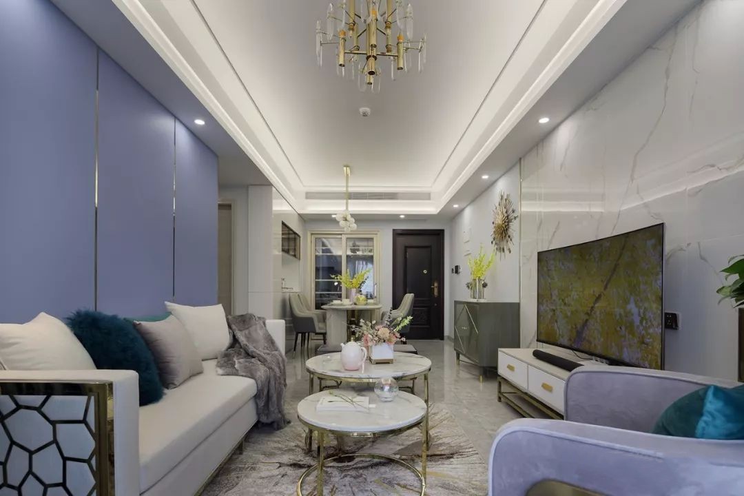 長(zhǎng)房嶺秀時(shí)代-80㎡現(xiàn)代輕奢二居，清爽又充滿暖意的家！