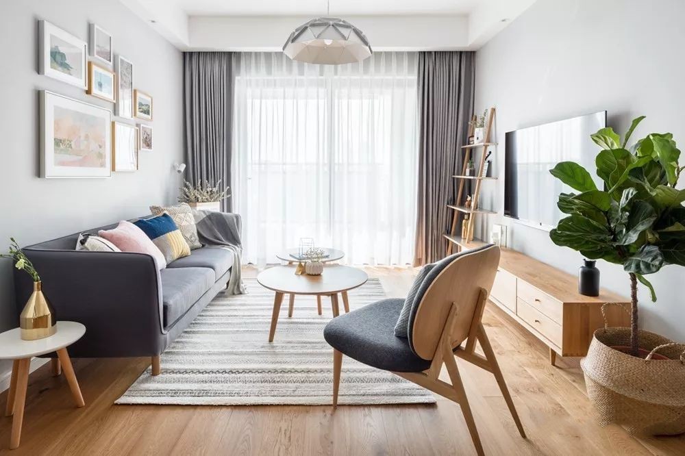 天驕福邸89㎡北歐風(fēng)三居，這個(gè)小家超級(jí)舒適愜意！