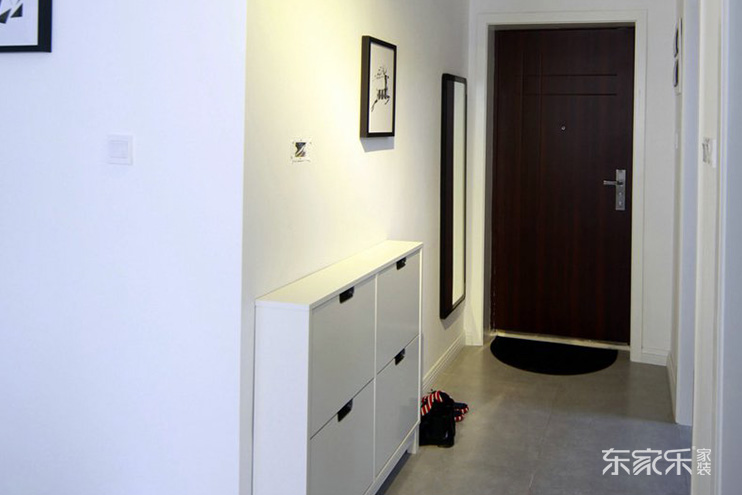 長沙時代傾城85平米現(xiàn)代簡約風格裝修案例