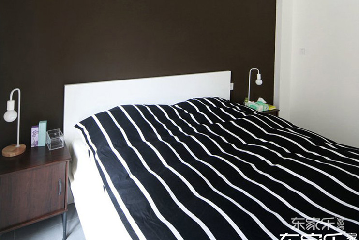 長沙時代傾城85平米現(xiàn)代簡約風格裝修案例