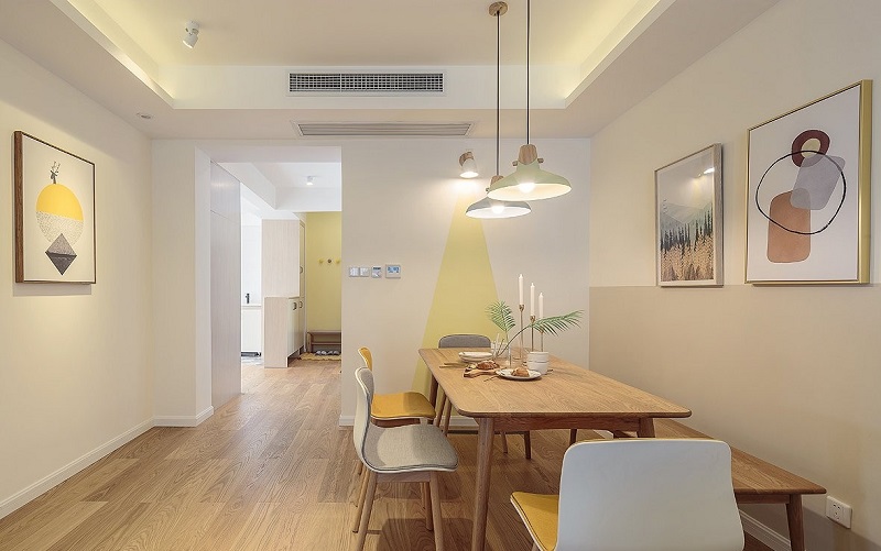 113㎡現(xiàn)代簡約風格裝修，美與實用兼具