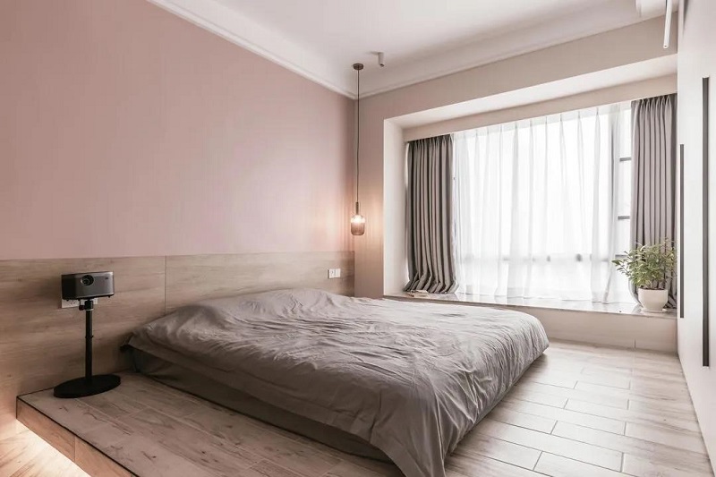 108平米現(xiàn)代簡約效果圖，不做電視墻裝修效果一樣好