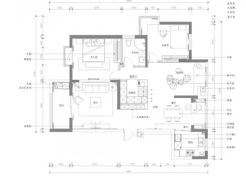 115㎡現(xiàn)代簡(jiǎn)約，舒適輕松的日子，溫馨自然氣息