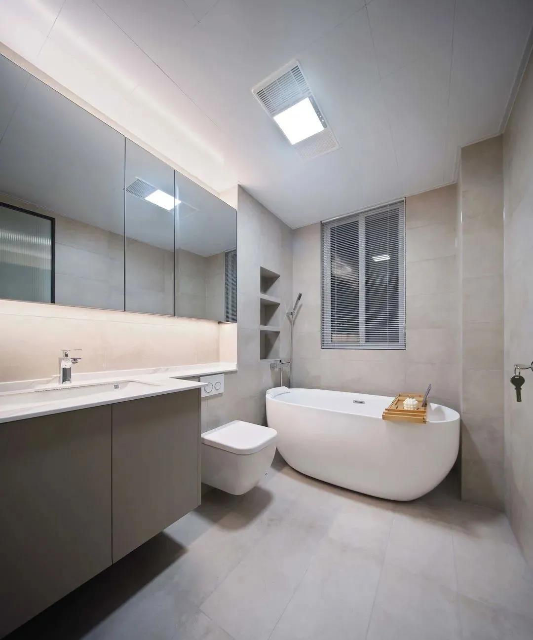 145㎡現(xiàn)代簡(jiǎn)約風(fēng)格新房裝修，電視柜+隱藏門(mén)