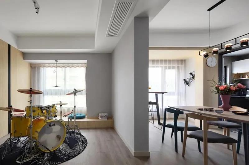 115㎡現(xiàn)代簡(jiǎn)約，舒適輕松的日子，溫馨自然氣息