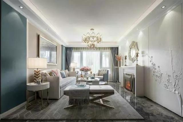 110平方簡歐裝修風(fēng)格案例介紹，浪漫典雅，很有氣質(zhì)