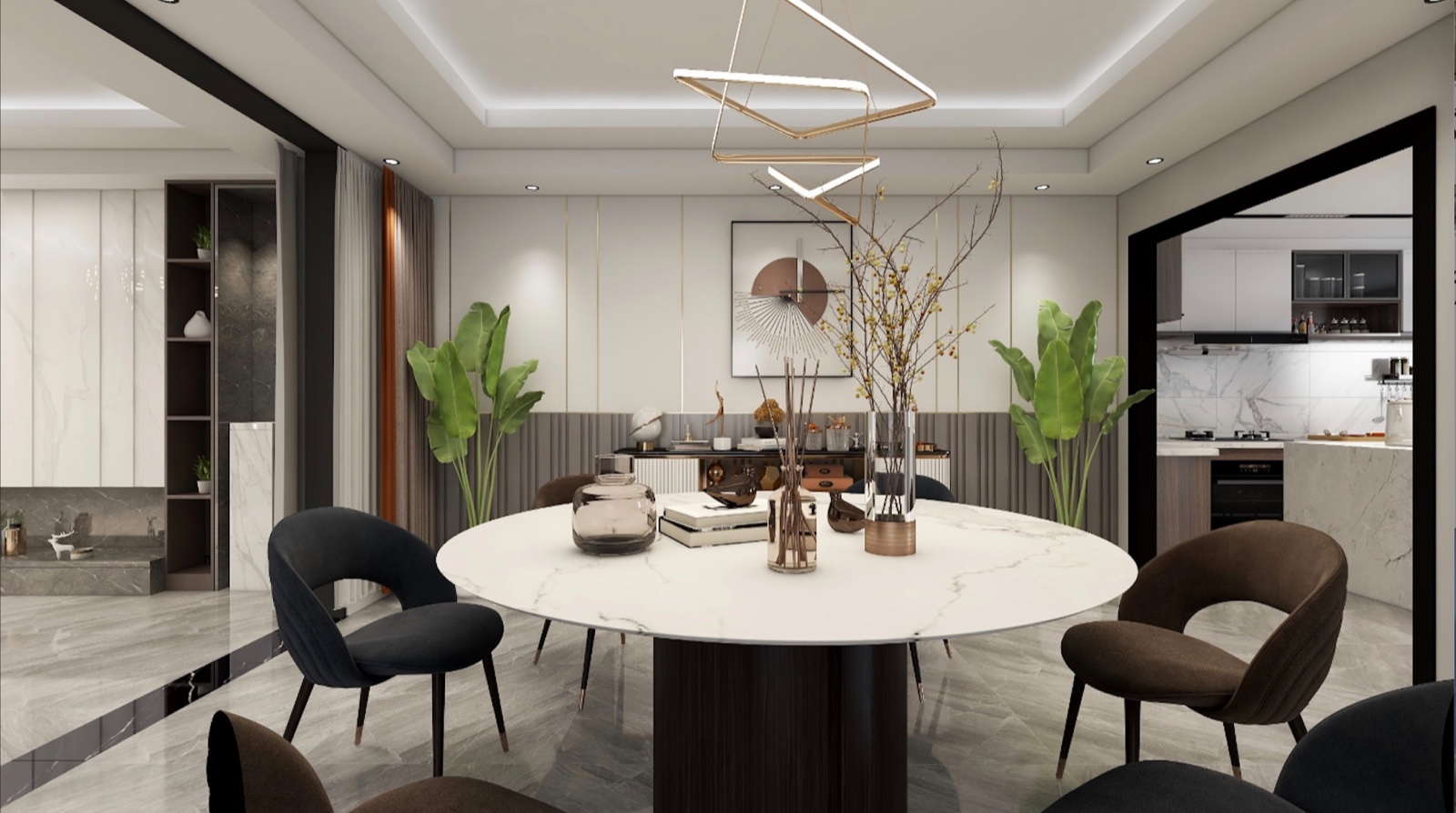 85現(xiàn)代三房裝修效果圖,小三房現(xiàn)代風(fēng)格裝修案例