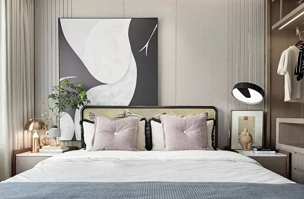 85平兩房現(xiàn)代風格裝修，充滿優(yōu)雅和舒適