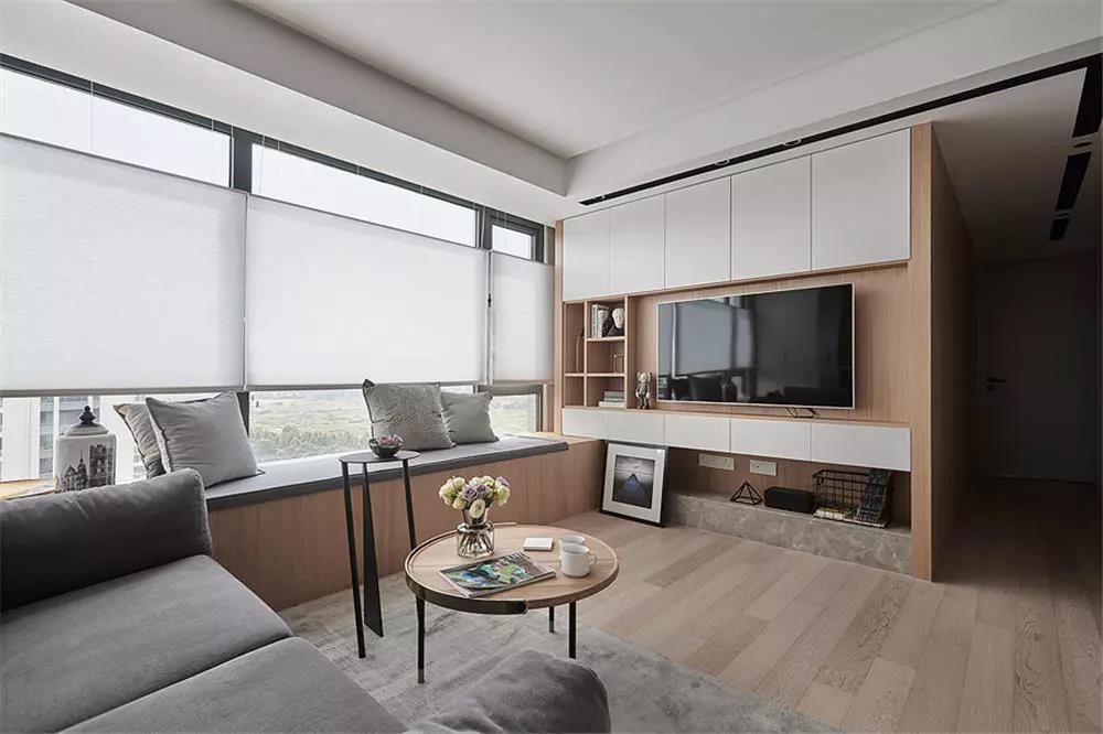 84平小二居，全開放設(shè)計(jì)，視覺效果立馬變大一倍！