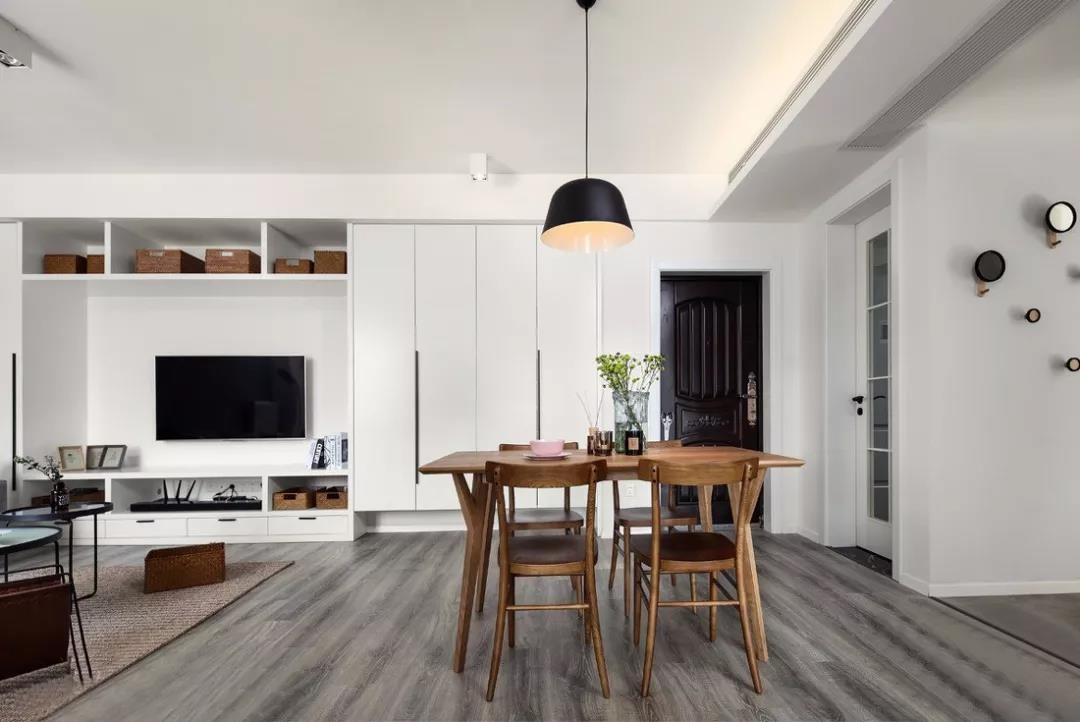 89平兩房北歐風(fēng)格裝修，非常耐看的裝修