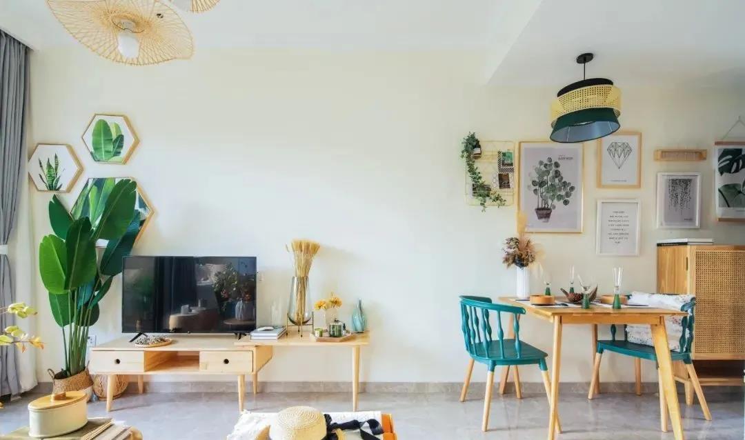 125㎡北歐風格，在有限的生活空間，熱愛生活的本質