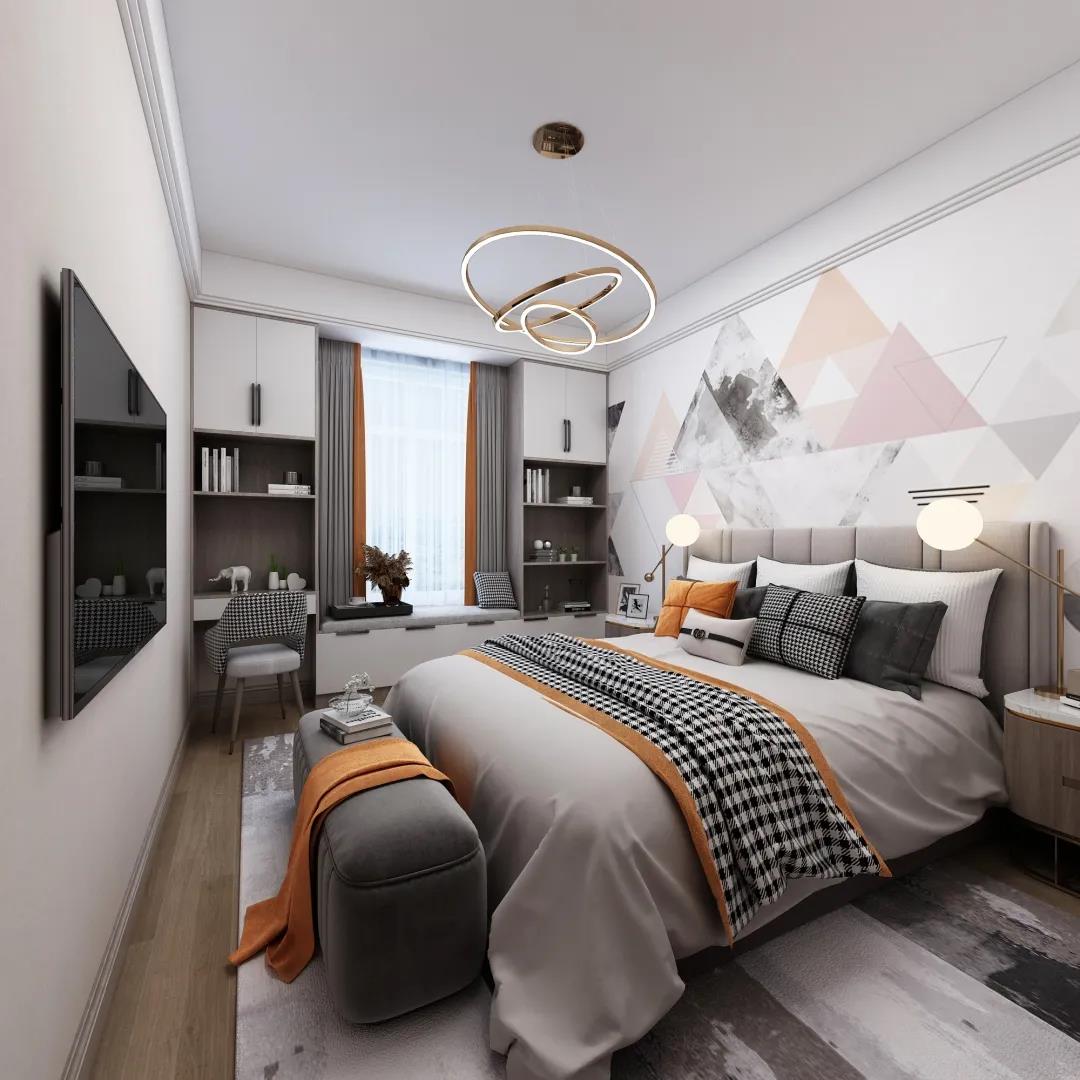 110㎡現(xiàn)代風(fēng)格，品味溫潤有度的質(zhì)感生活