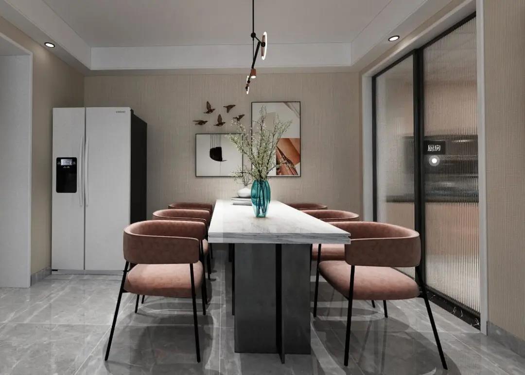 110㎡現(xiàn)代風(fēng)格，品味溫潤有度的質(zhì)感生活