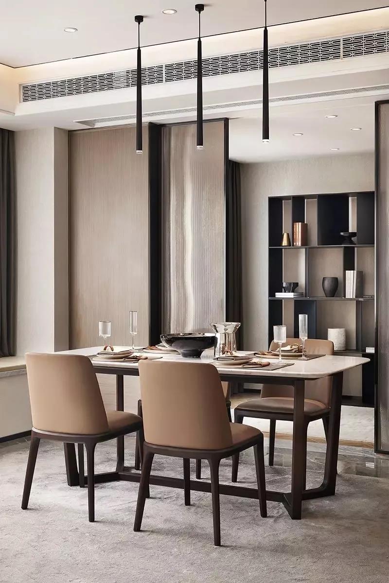 131㎡現(xiàn)代風(fēng)格新房裝修案例，絕美大橫廳！