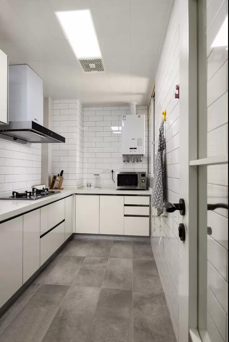 88㎡簡約北歐風(fēng)格新房裝修，小兩室裝修案例