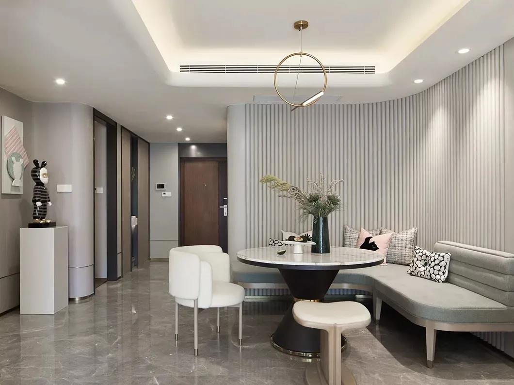 89㎡現代簡約風，帶來浪漫華麗的家！