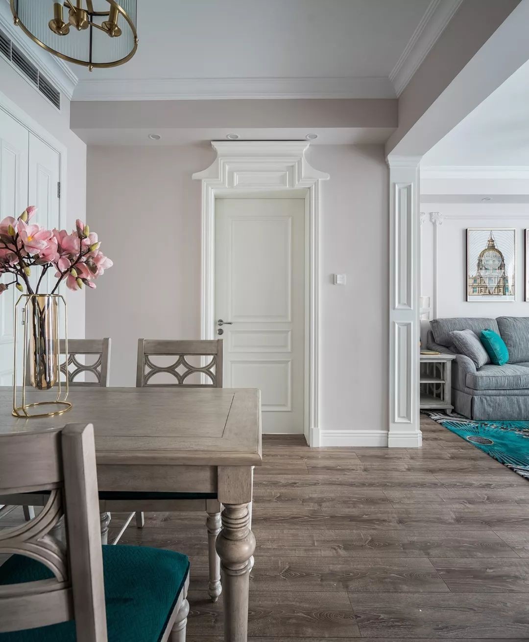 天城尚品-120㎡時(shí)尚輕奢美式風(fēng)，盡顯高貴典雅之氣！